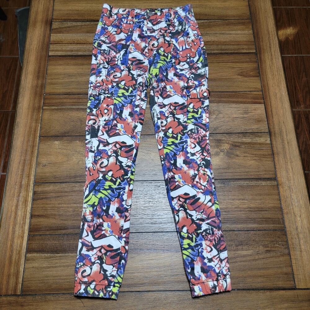 VIP Jeans Kids Skater Graffiti Cargo Jeans - Size 3/4